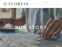 Tablet Screenshot of floreia.com